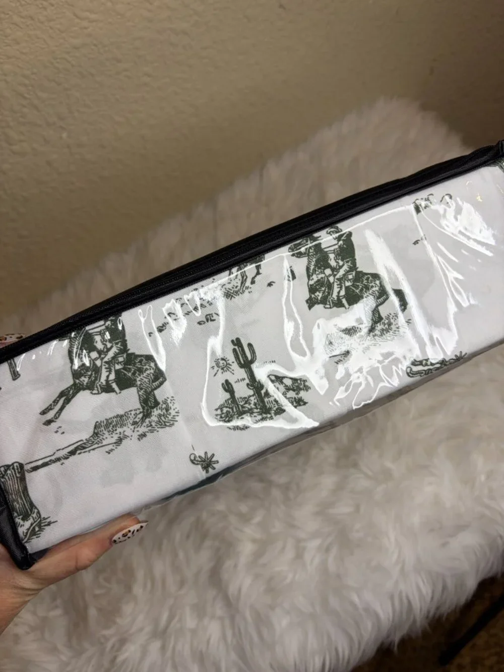 Wrangler Queen 6 Piece Sheet Set Cowboy Rodeo Western Horses NWT